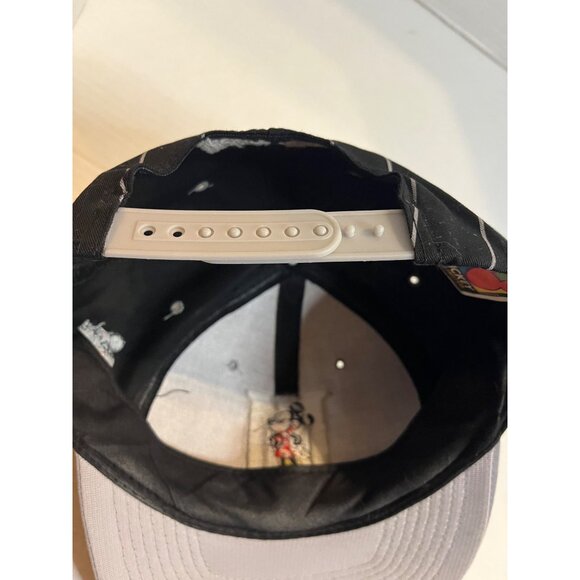 Vintage adult unisex Mickey Mouse Pinstripe Snapback Hat By Fresh Caps - Picture 11 of 11